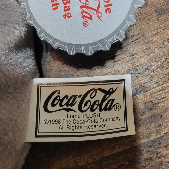New with tags, Coke-cola seal. - Picture 4 of 5
